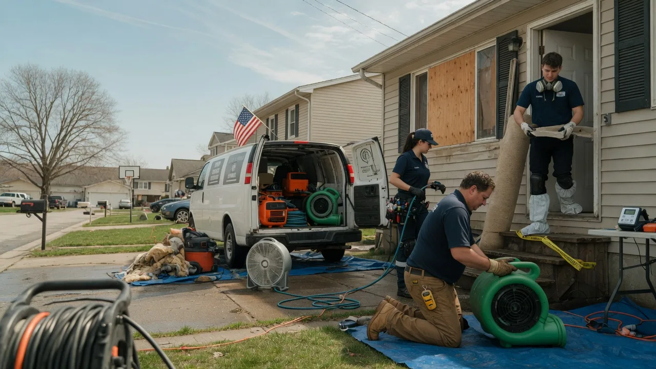 Water Damage Restoration in Burlison, TN near me